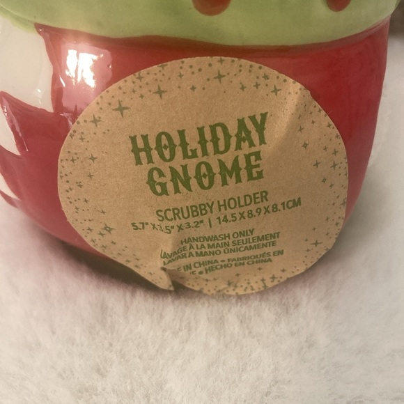 Holiday Gnome Scrubby Holder - Picture 3 of 6